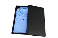 China Custom Logo Accepted Men Sweatsuit Verpackung in Large Black Textured Rigid Gift Box supplier