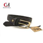 Practical Antiwear Copper Buckle Belt , Multipurpose Brass Buckle Leather Belt for sale