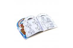 China NOAH'S ARK Title Custom Book Printing For Children , Die Cutting Handle supplier