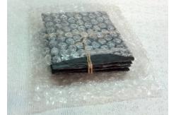 China Rough Rim Plain Stone Coasters , 4 Black Slate Coasters Natural Surface supplier
