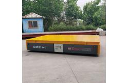 China 5 Tons Steerable Transfer Cart For Scrap Materials Handling With Hydraulic Lift supplier