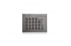 China Military Level 22 Keys Numeric Key Pad IP68 Dynamic Metal Keypad supplier