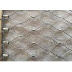 316L SS Wire Rope Mesh Hand Woven 1.2-3.2mm Diameter For Balustrade for sale