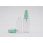 30ml 50ml PET Frost White Plastic Perfume Spray Bottles Environmental Friendly