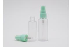 China 30ml 50ml PET Frost White Plastic Perfume Spray Bottles Environmental Friendly supplier