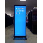 Elegant Floor Standing Digital Signage Display Wifi LCD Screen Totem Kiosk 55 Inch for sale