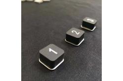 China Personalized Laser Key Keyboard , Silica Gel Cover Switch Button Keyboard supplier