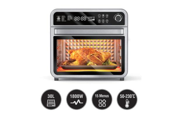 Kitchen Appliances Touch Manual Control Knobs Air Fryer Ovens 30L