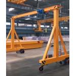 Customized Workshop Portable Gantry Crane 5 Ton 380V 50Hz 3Phase for sale