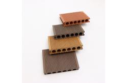 China Exterior 140mm Easy Install Waterproof Outdoor WPC Decking Flooring supplier
