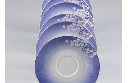 China BSCI Lightweight Gold Rim Royal Bone China Tea Set supplier