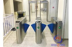 China Stainless Steel Electrical gate turnstile entrance Fingerprint Access Control System supplier