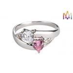 Mylongingcharm 3g Copper Heart Shaped Personalized Jewelry Ring for sale