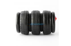 China Triple Convoluted Rubber Shocks 3B2300 Pneumatic Components With 2 Pieces Of Girdle Hoop supplier