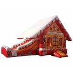 Christmas Party Events Inflatable Combo Jumping Castle Slide Bounce House for sale