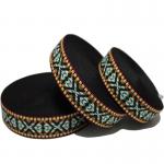 Width 20mm Ethnic Jacquard Webbing Patterned Decorative Webbing for sale