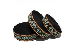 China Width 20mm Ethnic Jacquard Webbing Patterned Decorative Webbing supplier