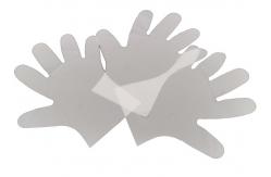 China Powder Free 3.75 Inch Compostable Single Use Gloves for Food Prep supplier