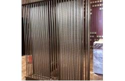 China Customized Indoor Stainless Steel Partition Wall For Public Space supplier