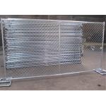 Construction Site 60x60mm Secure Temporary Fencing Hot Dip Galvanized Portable for sale