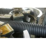 PE Screw Single Wall Corrugated Plastic Pipe Extrusion Line high speed for sale