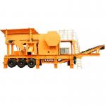 ISO9001 650 TPH Triaxial Mobile Primary Jaw Crusher In Stone Crusher Machine