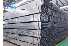 China Galvanized Construction Tubes Erw Steel Pipe Mill High Accuracy supplier