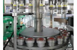 China Long Life Round Bottle Labeling Machine , Glass PET Bottle Labeller Packing Machine supplier