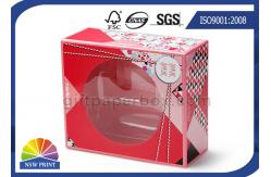 China Cardboard Paper Sliding Drawer Boxes With Clear PVC Window supplier