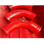 20# steel Concrete Pump Pipeline , 30 Degree Pipe Elbow 500MM for sale