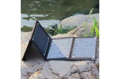 China Sunpower Cell 20w Folding Solar Panel Easy Carry Lightweight Camping Solar Panels supplier