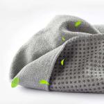 Microfiber Yoga Towel Anti Slip Silicon Dot With Custom Design for sale