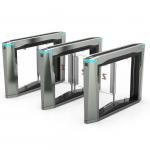 304 Stainless Steel Safe Entry Swing Barrier Turnstile Anti Reverse Intrusion for sale