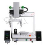 3 Axis 300mm /S ±0.02mm Automatic Soldering Machine