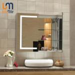 Wall Mounted Smart Bathroom Mirror Cabinet Modern Style Adjustable Lighting for sale