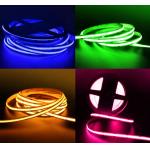 15W 840LEDs DC24V RGB COB Strip Tape Light Decoration aluminum tube For Shopping Mall Bedroom WIFI Remote Control for sale