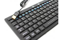 China Backlight Silicone Rubber Keyboard IP68 With Touchpad F1-F12 Function Keys supplier