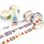 Colorful Writable China Custom Design Waterproof Washi Paper Tape Colored Masking Tape for sale