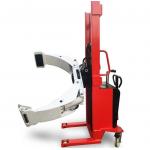 350kg 2 Meters Semi Electric Roll Stacker With Clamp With 2 Mast For Roll Handling for sale
