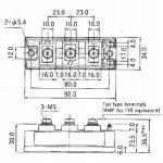 IGBT Power Module 2MBI50L-120 IGBT(1200V 50A)  FUJITSU IGBT Power Module for sale