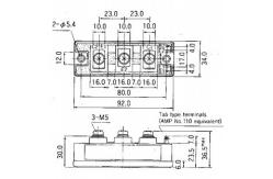 China IGBT Power Module 2MBI50L-120 IGBT(1200V 50A)  FUJITSU IGBT Power Module supplier