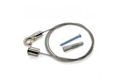China Adjustable Height Hooks Cable Gripper Use With Wire Rope To Hang Acoustic Panels supplier