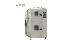 China 2-Box Temperature Shock Test Chamber SUSenvironmental test chamber supplier