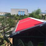 Waterproof Balcony Retractable Roof Awning Remote Motor Control Aluminium Retractable Awning for sale