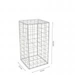 Galvanized 4mm 50x100mm Stainless Steel Gabion Baskets for sale