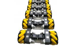 China 12 Inch 305mm Heavy Duty Omni Wheels 800KG Industrial Drive Wheels supplier