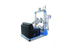 China Programmable Chair Caster Durability Furniture Test Machine With Variable Frequency Motor supplier