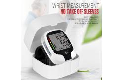 China Digital Automatic Home Rechargeable Wrist Blood Pressure Monitor BP Machine With Voice supplier