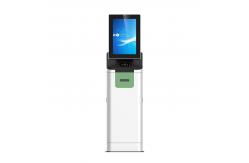 China Hotels Self Check In Kiosks With Passport Scanner Key Encode Card Dispenser supplier