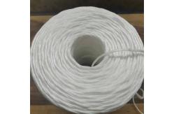China 7.6g/m 9kg/roll  White Polypropylene Hay Grass Baler Twine High Tenacity supplier